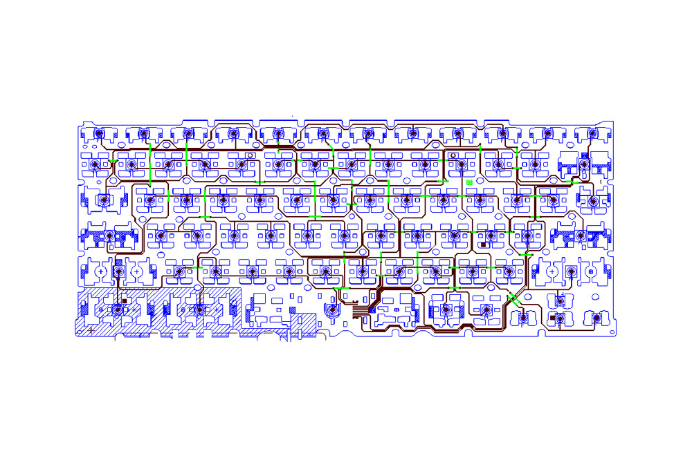 Top layer layout